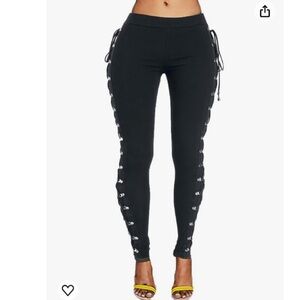 Sexy xxxticat large Leggings side tie ups P14